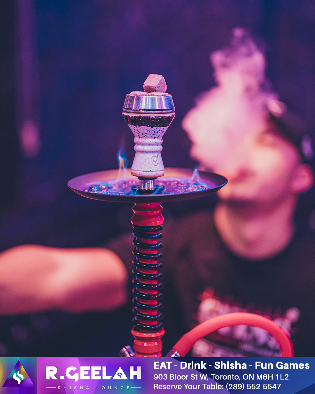 Shisha smoke